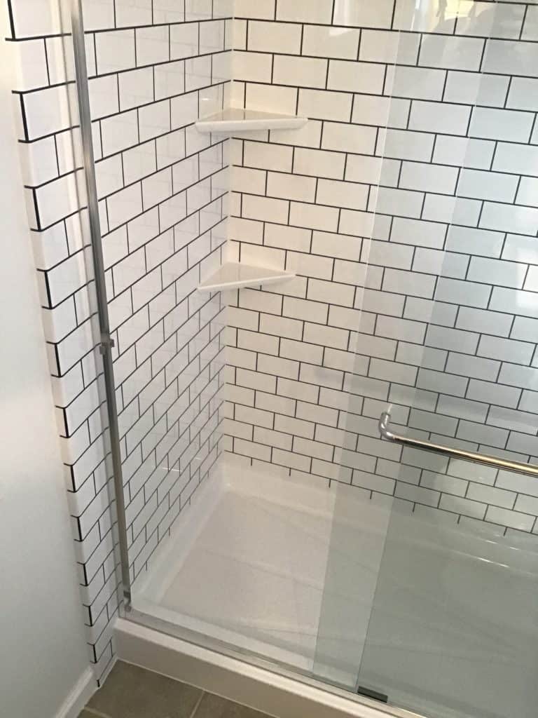 Syracuse New Bathroom Remodeling with Shower Door
