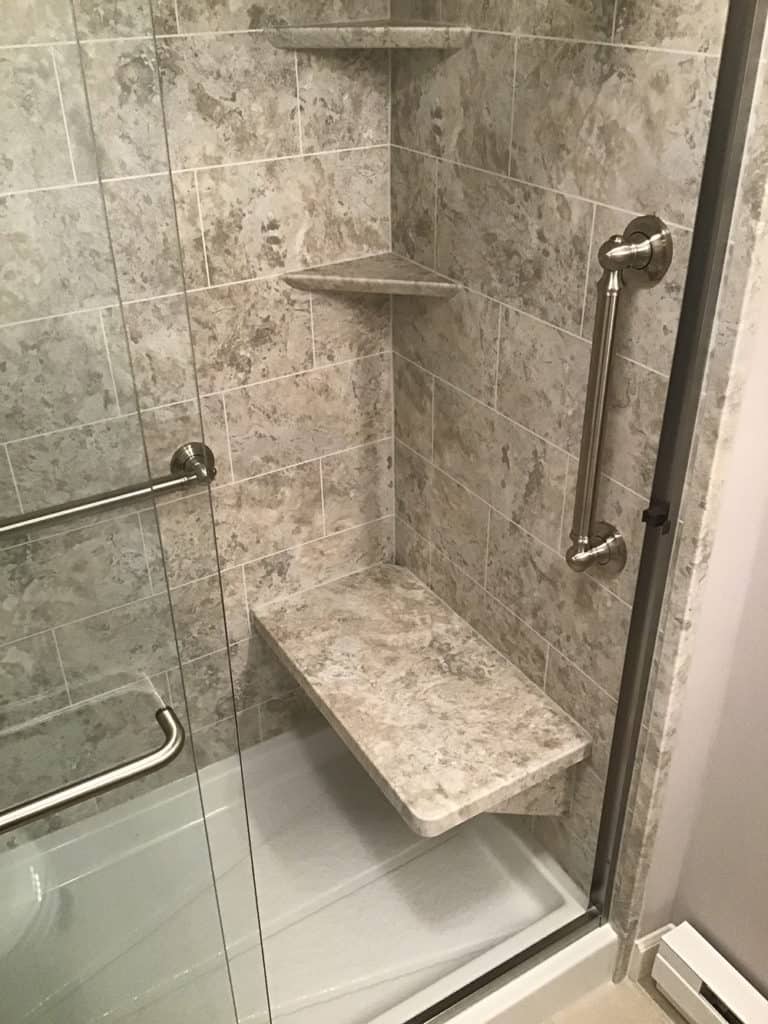 Marcellus Bathroom Remodel with Shower Door