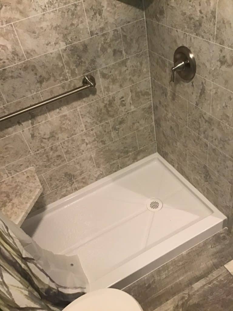Fairmount Bathroom Remodeling Shower Floor