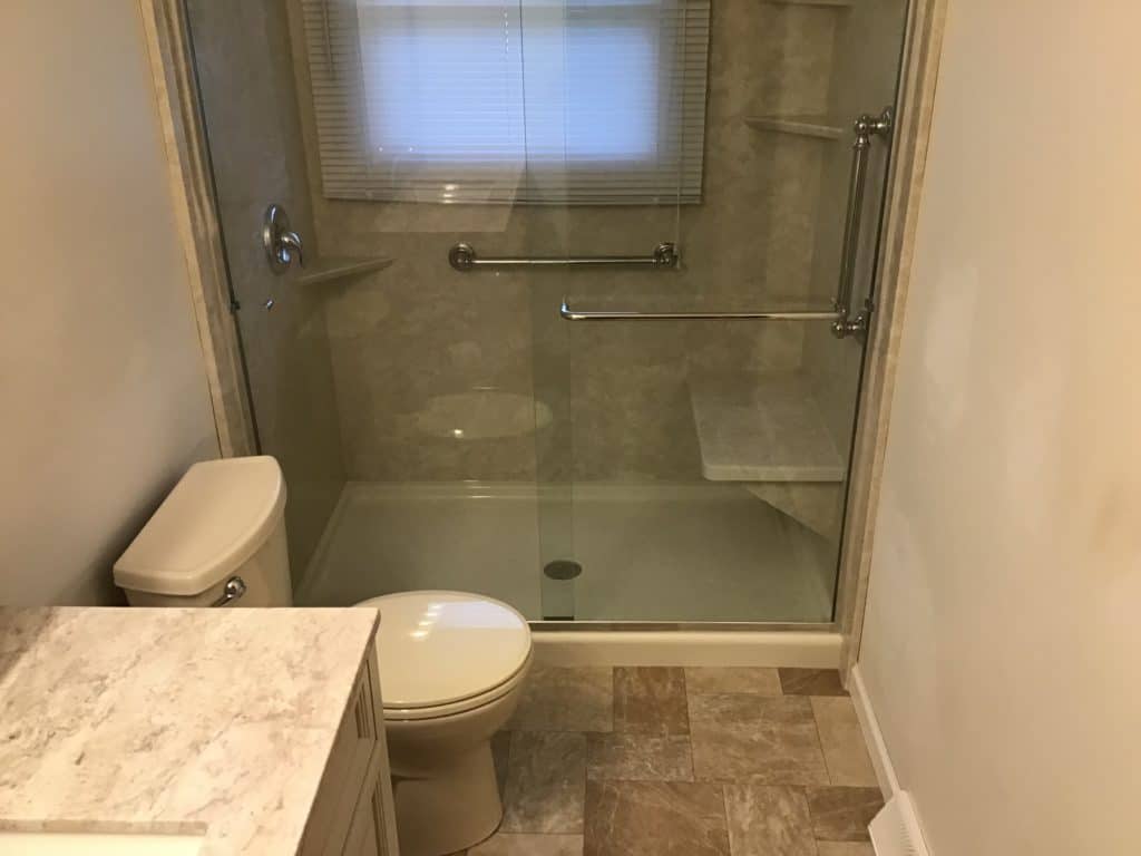 Fairmount Bathroom Remodel for Tub to Shower Conversion
