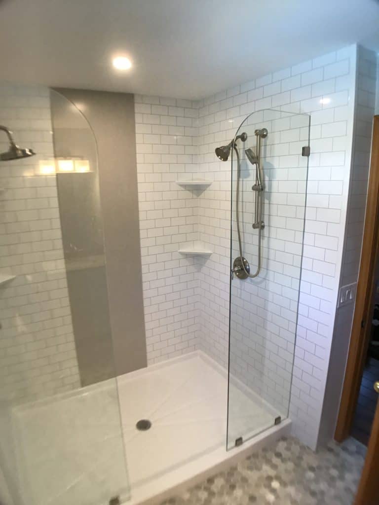 onondaga bathroom remodeling with new shower