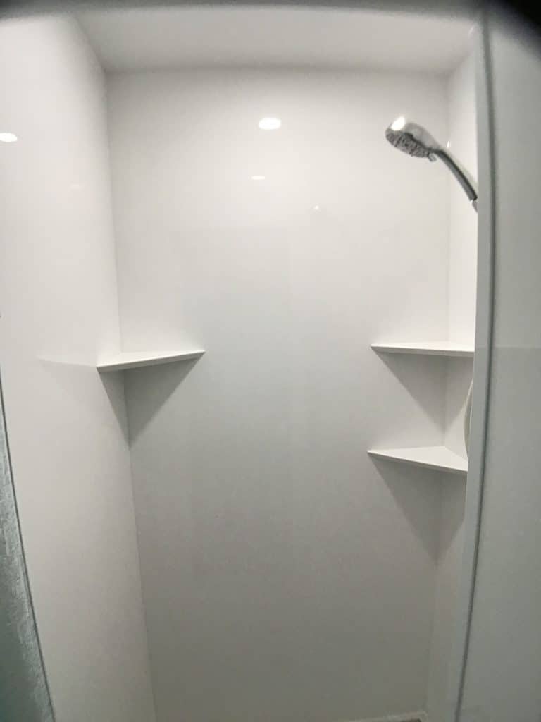 Bathroom Shower Single Corner Shelves